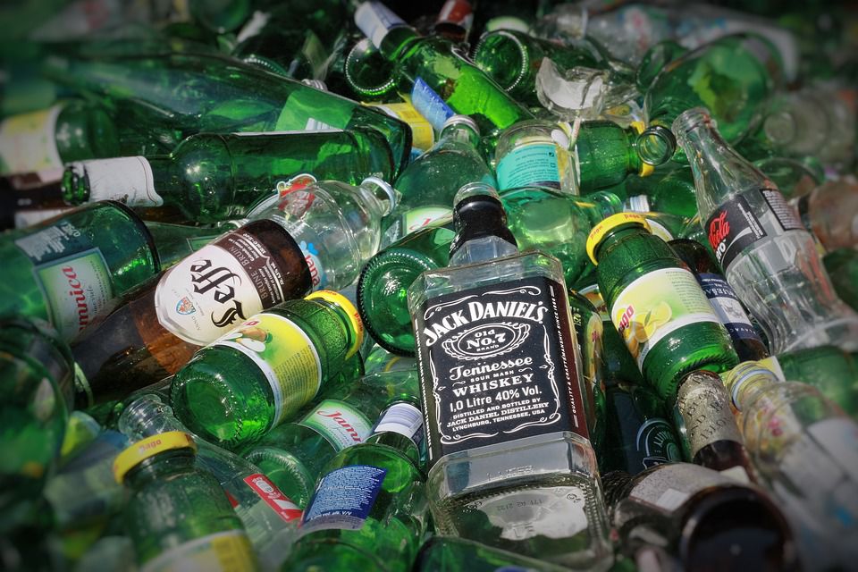 alcohol garbage recycle